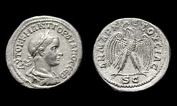 Syria, Gordian III, AR Tetradrachm, Eagle reverse Sold!